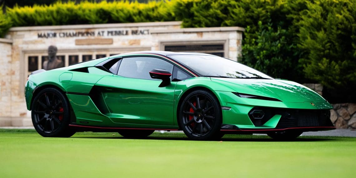 Lamborghini spotlights excellence in performance during 73rd annual Pebble Beach Concours d’Elegance