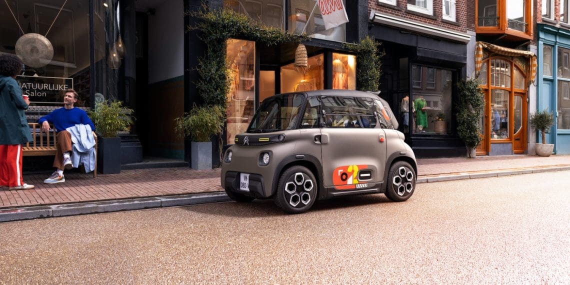 Citroën Ami celebra quarto aniversário com nova versão e kit de carga
