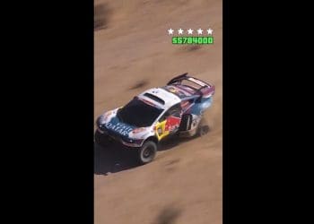Vídeo: Nasser Al-Attiyah em três rodas na etapa 3 do Dakar