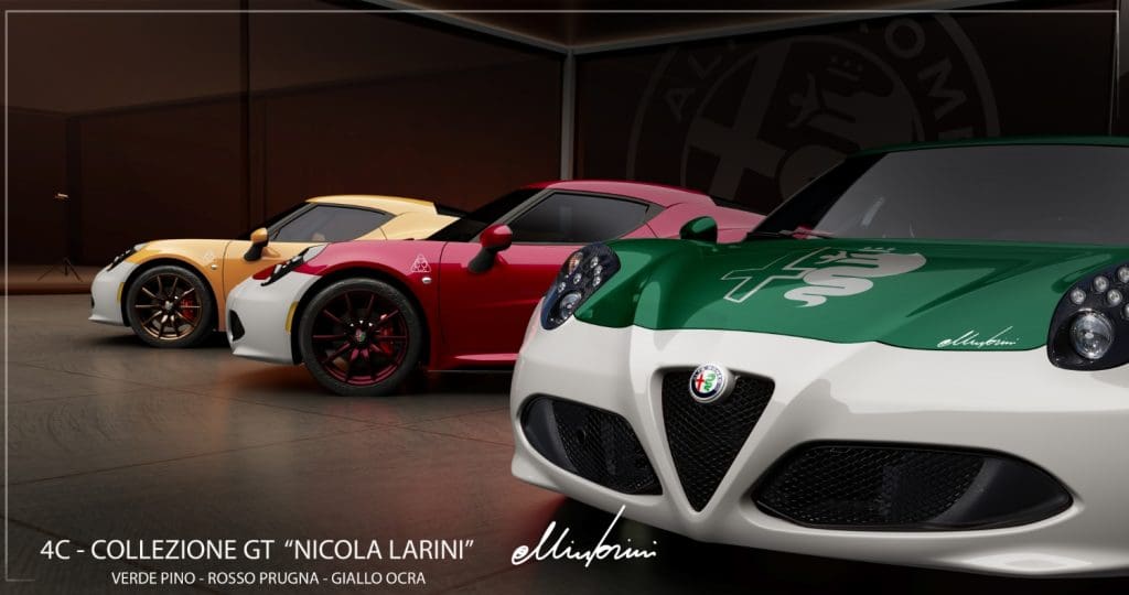 Stellantis Heritage apresenta a exclusiva coleção 4C – “Nicola Larini” GT