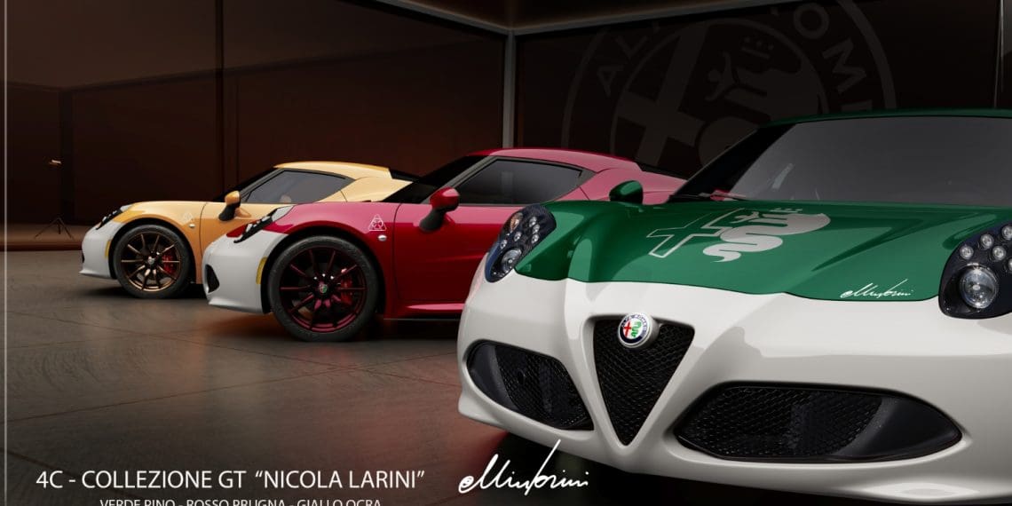 Stellantis Heritage apresenta a exclusiva coleção 4C – “Nicola Larini” GT