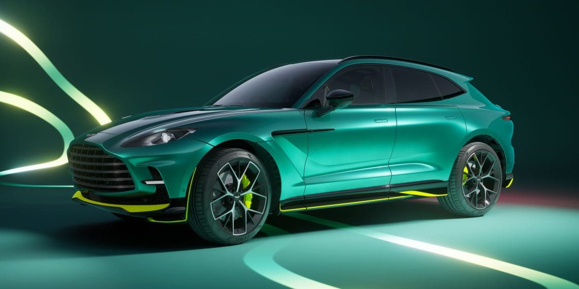 ASTON MARTIN DEBUTS DBX707 AMR24 EDITION SUV IN HONOR OF 2024 FORMULA 1 CAR