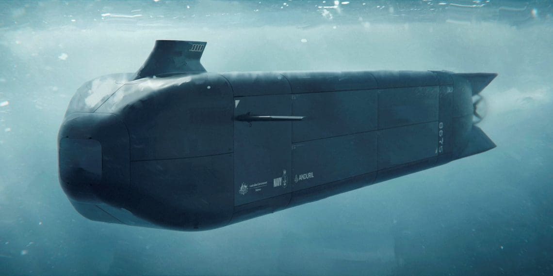 Australia and Anduril Co-Fund Ghost Shark Submarine Drone Production