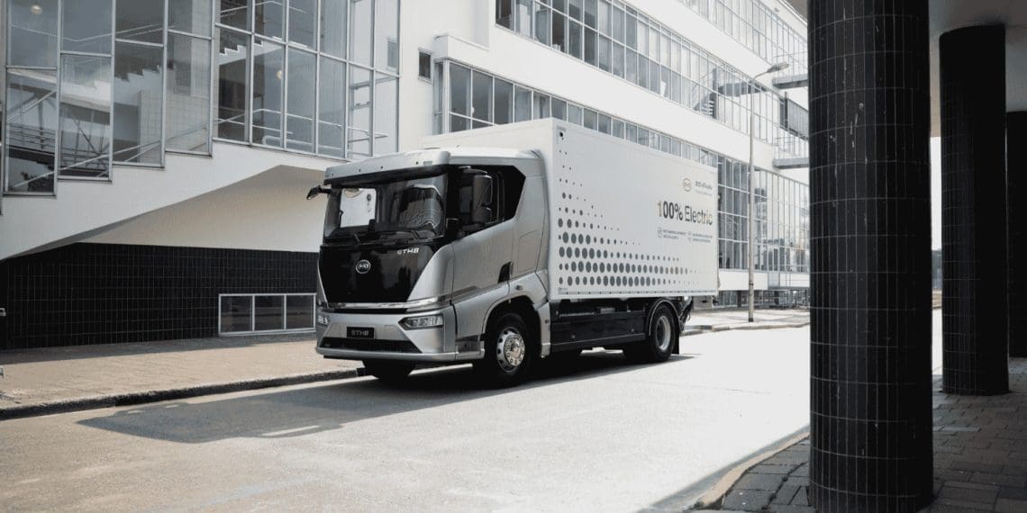 BYD apresenta novos veículos comerciais ligeiros e pesados elétricos