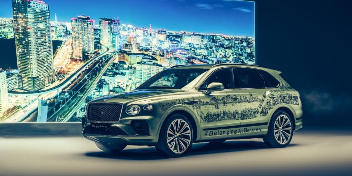 Bentayga Belonging: pintado à mão e com 29 monumentos de todo o mundo