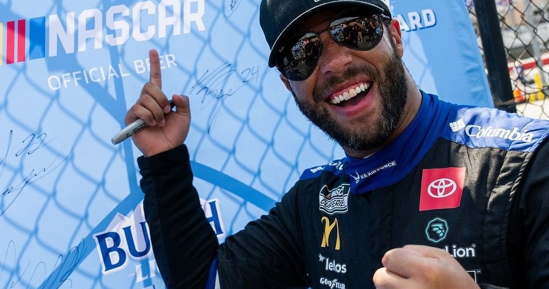 Bubba Wallace and Wife Amanda Celebrate Birth of Their First Child, Becks Hayden Wallace