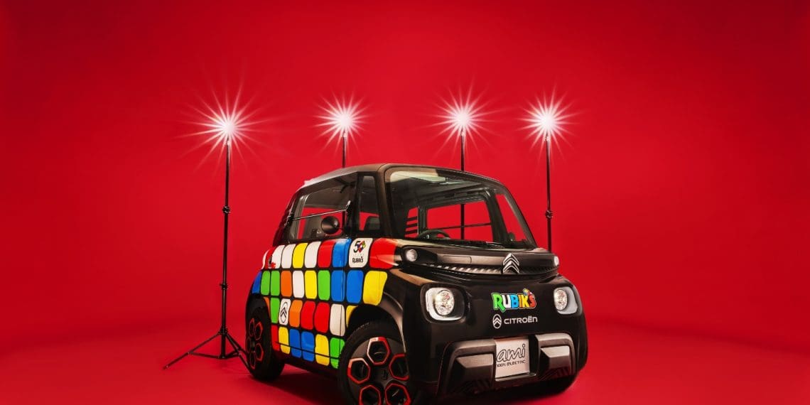 Citroën Ami celebra 50 anos do Cubo de Rubik