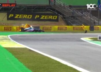 Vídeo: Aparatoso acidente de Esteban Ocon no Sprint Shooutout em São Paulo