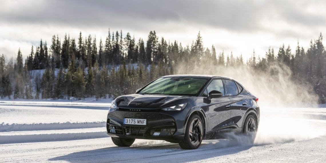 Cupra Tavascan passa com distinção nos testes de inverno