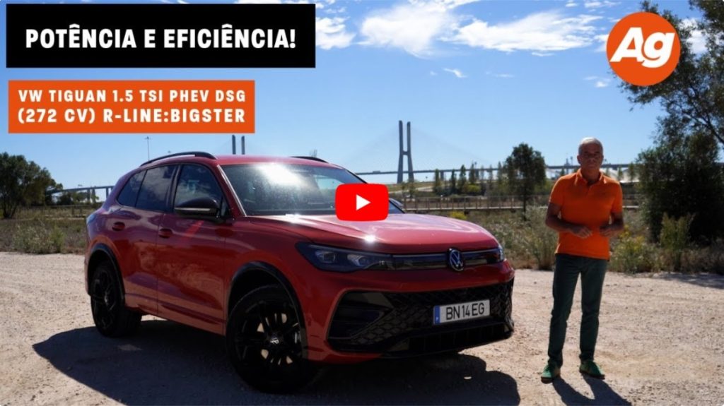 VW Tiguan 1.5 TSI PHEV DSG (272 cv) R-Line: Potência e eficiência!