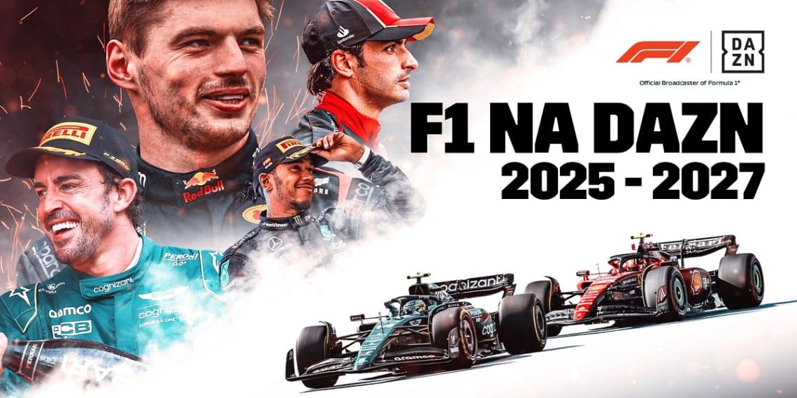 Fórmula 1 volta a ser transmitida na DAZN em Portugal na próxima época