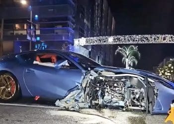 TheStradman compra Ferrari 812 Superfast destruído de Michael B. Jordan