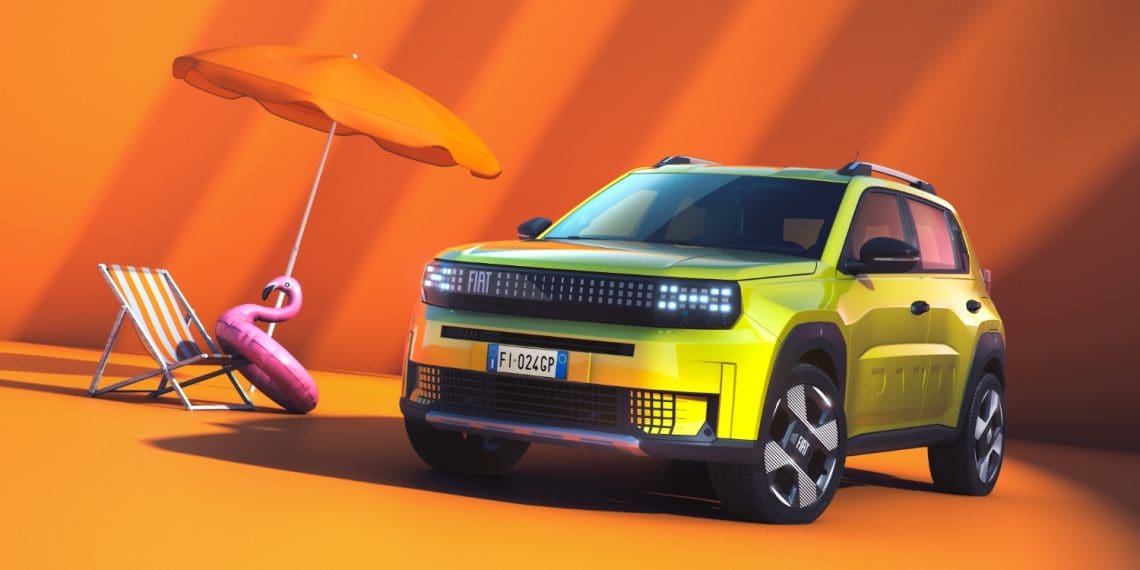 Fiat revela as primeiras imagens do novo Grande Panda