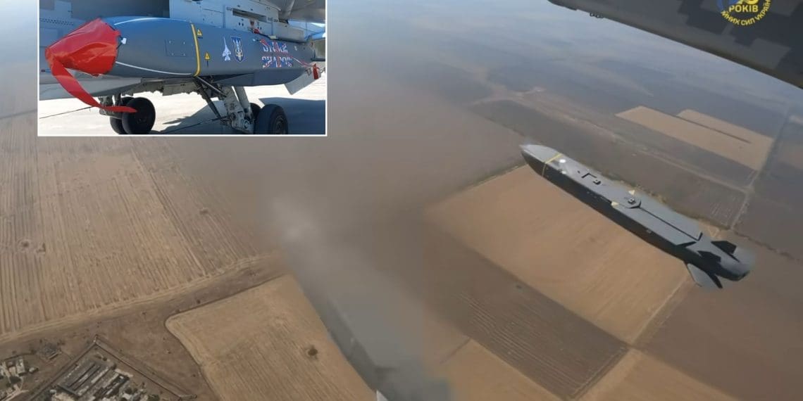 VIDEO – Ukraine Air Force Releases First Combat Footage of Storm Shadow/SCALP Missile Launch