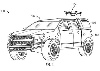 Ford Files Patent for High-Tech Vehicle-Based Security System with Drone Launch Capability