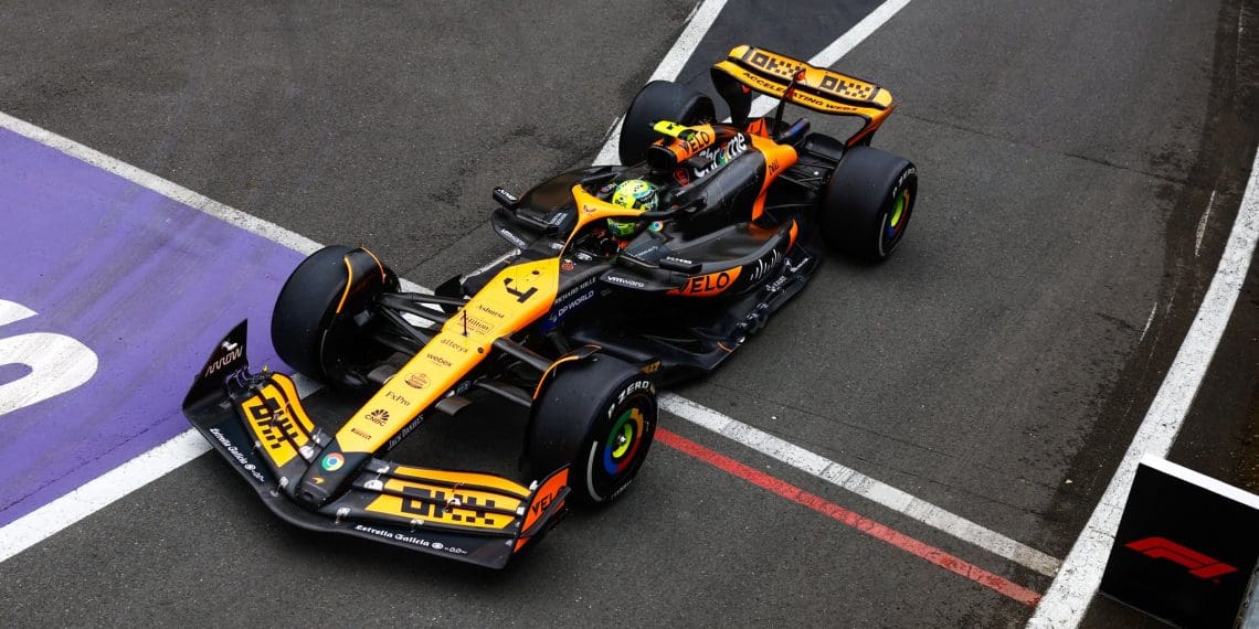 Norris fastest in first British Grand Prix practice