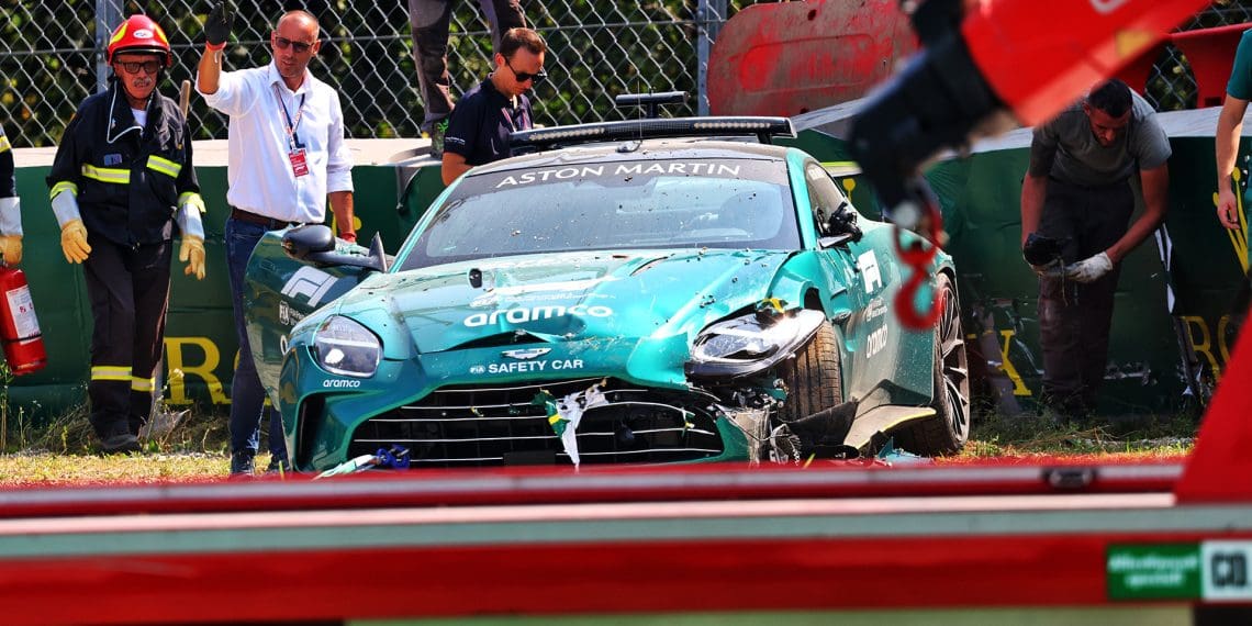 VIDEO – The Crash of the Safety Car of F1