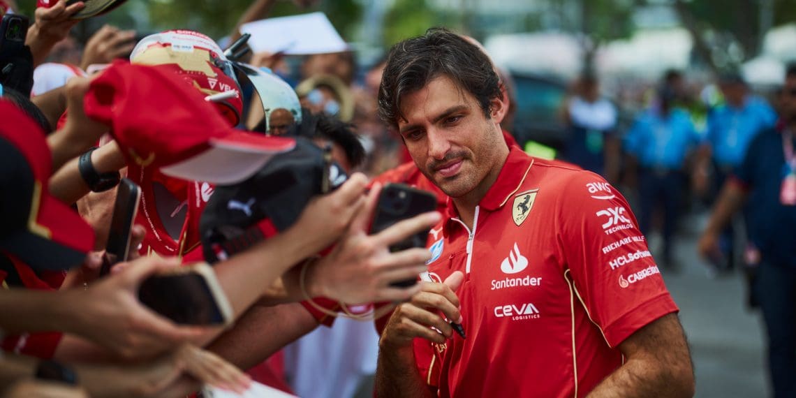 Carlos Sainz Fined €25,000 for Crossing Live Track During Singapore Qualifying After Dramatic Q3 Crash