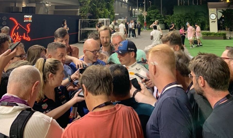 Max Verstappen Defies FIA’s Swearing Ban: Holds Uncensored Paddock Press Conference refusing to speak in the official