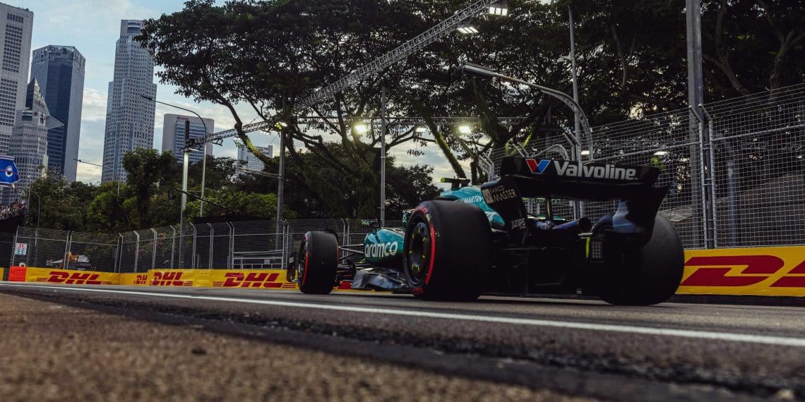 Fernando Alonso Defies Aston Martin’s Limits with Gritty Eighth Place Finish in Singapore