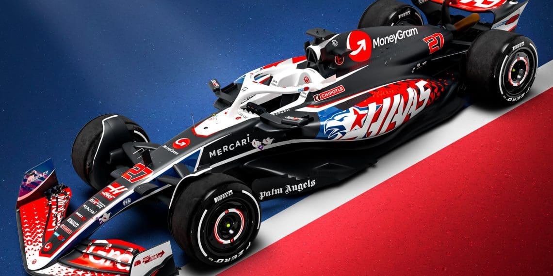 Haas Unleashes Bold Eagle-Themed Livery and Key Upgrades for United States Grand Prix as Midfield Battle Intensifies