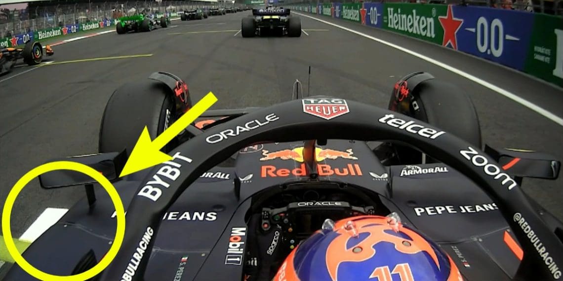 Home Favorite Sergio Perez Hit with 5-Second Penalty for False Start in Mexico GP