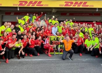 Zak Brown Photobombs Ferrari’s Podium Celebration in Mexico: ‘Things You Love to See!’