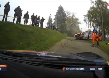 Mikkelsen Holds His Hands Up After Crash: “It Was My Mistake”