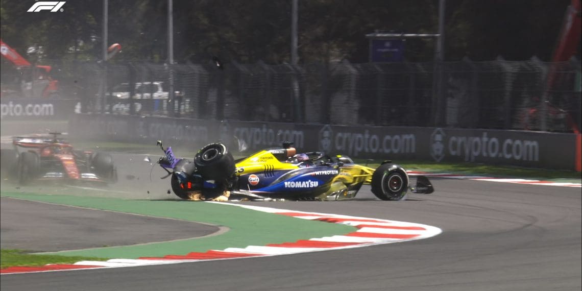 Albon and Bearman Collide in Chaotic Start to Mexican GP FP1: Red Flags Fly as Williams and Ferrari Tangle
