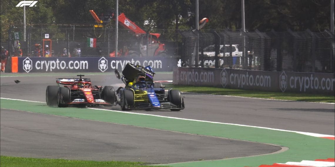 Red Bull’s Engine Woes Threaten Verstappen’s Mexican GP Hopes as Russell and Sainz Set the Pace in Chaotic FP1