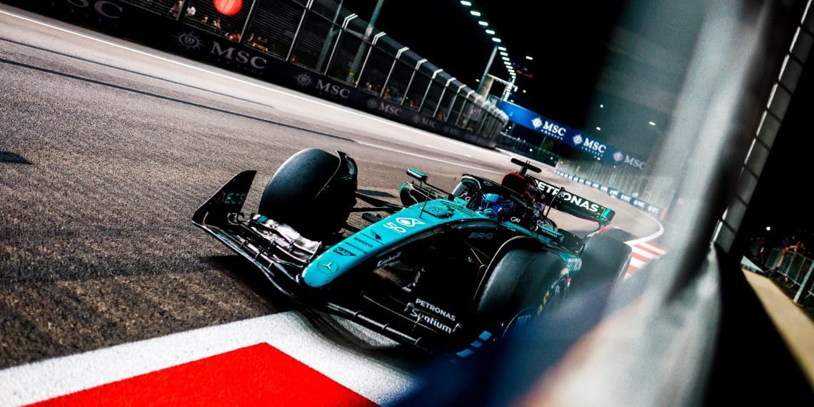 George Russell Downplays Motivation Boost Ahead of Singapore GP After Last Year’s Heartbreak