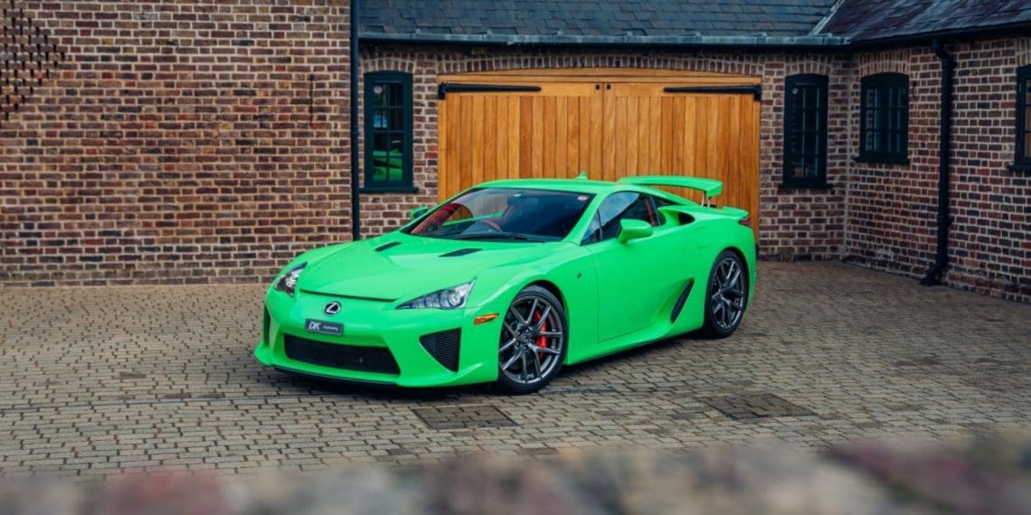 One-of-a-Kind Green Lexus LFA Up for Grabs: The Rare ‘Fresh Green’ Gem