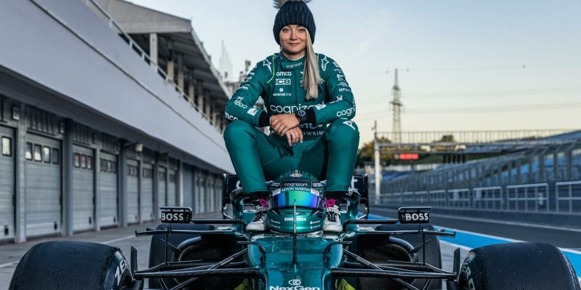 Jessica Hawkins quer ajudar a quebrar barreiras e está pronta para novas oportunidades na F1