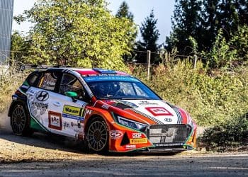 Hayden Paddon’s ERC Title Defense Derails with Costly Puncture at Barum Czech Rally Zlín