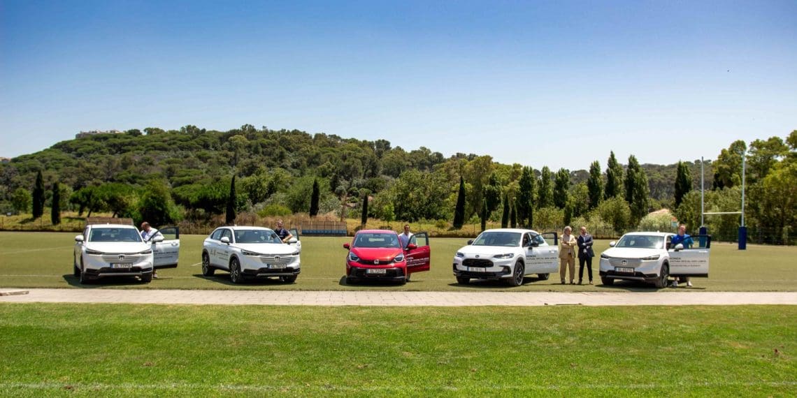 Honda é a viatura oficial da seleção portuguesa de Rugby