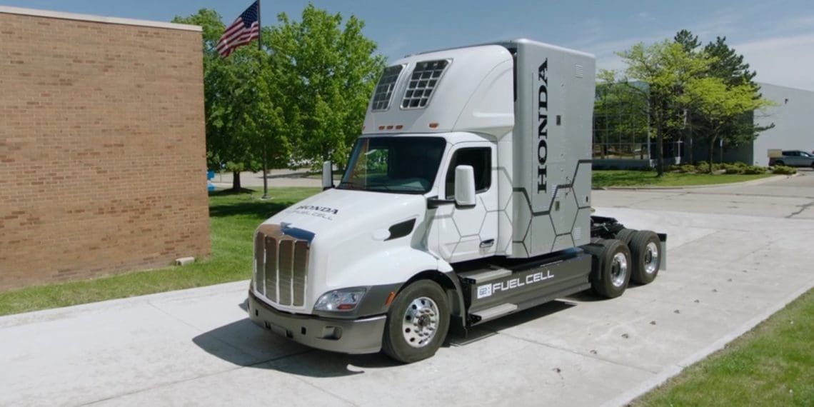 Honda apresenta concept de camião movido a células de hidrogénio