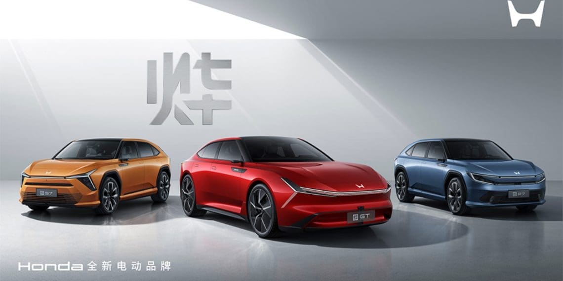 Honda revela nova gama elétrica destinada ao mercado chinês
