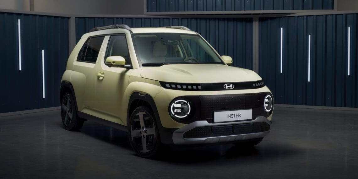 Hyundai Inster: o novo SUV compacto com autonomia máxima de 355 km