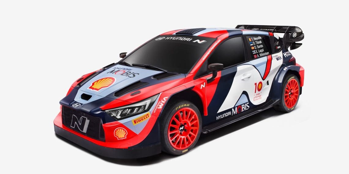 Hyundai renova decoração para o WRC a partir do Rali da Suécia