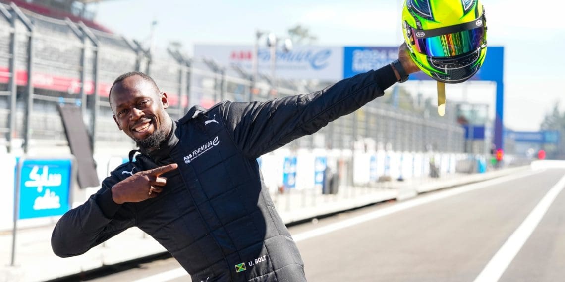 Usain Bolt velocíssimo também num Fórmula E