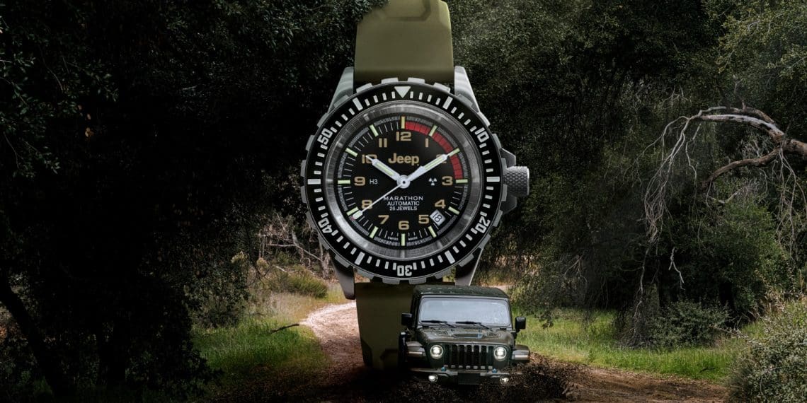 Jeep e Marathon unem-se para criar relógios inspirados no Willys e no Wrangler