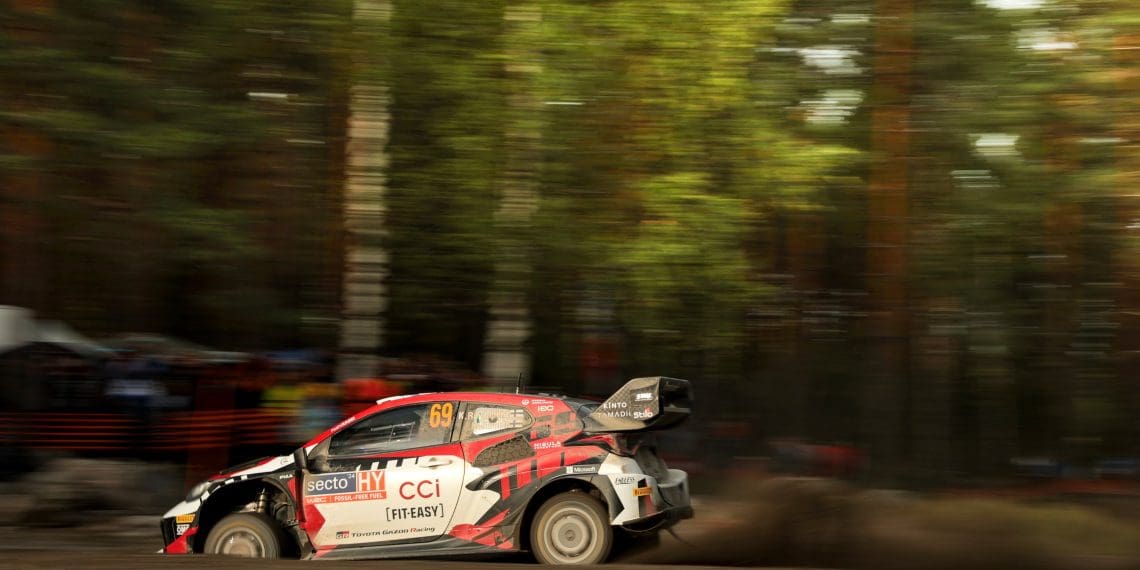 Rovanpera takes the lead as Evans faces misfortune