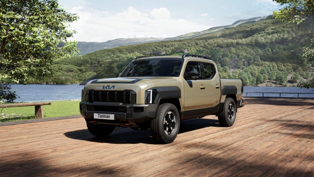 Kia apresenta a pick-up Tasman que traz um design inovador e muita tecnologia