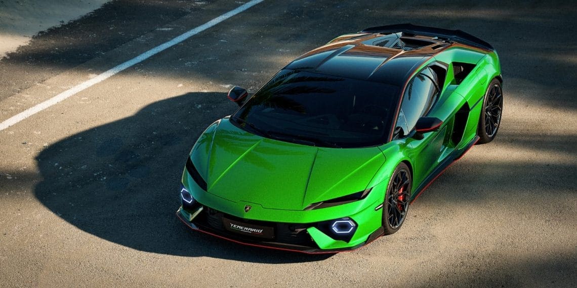 Lamborghini Temerario é um híbrido plug-in com 920 cv