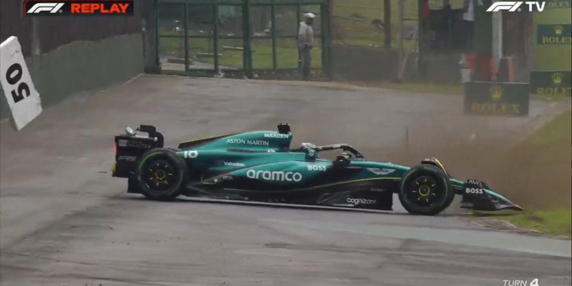 VIDEO- So far we’re all still trying to figure out what went through Lance Stroll’s head to do this