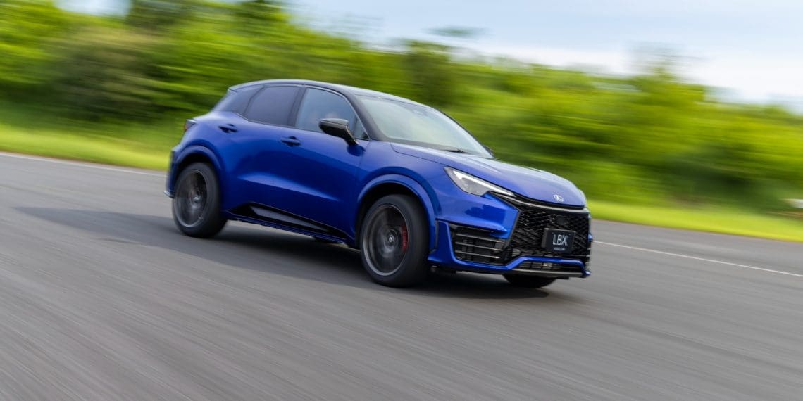 LBX Morizo RR a versão desportiva do SUV compacto da Lexus