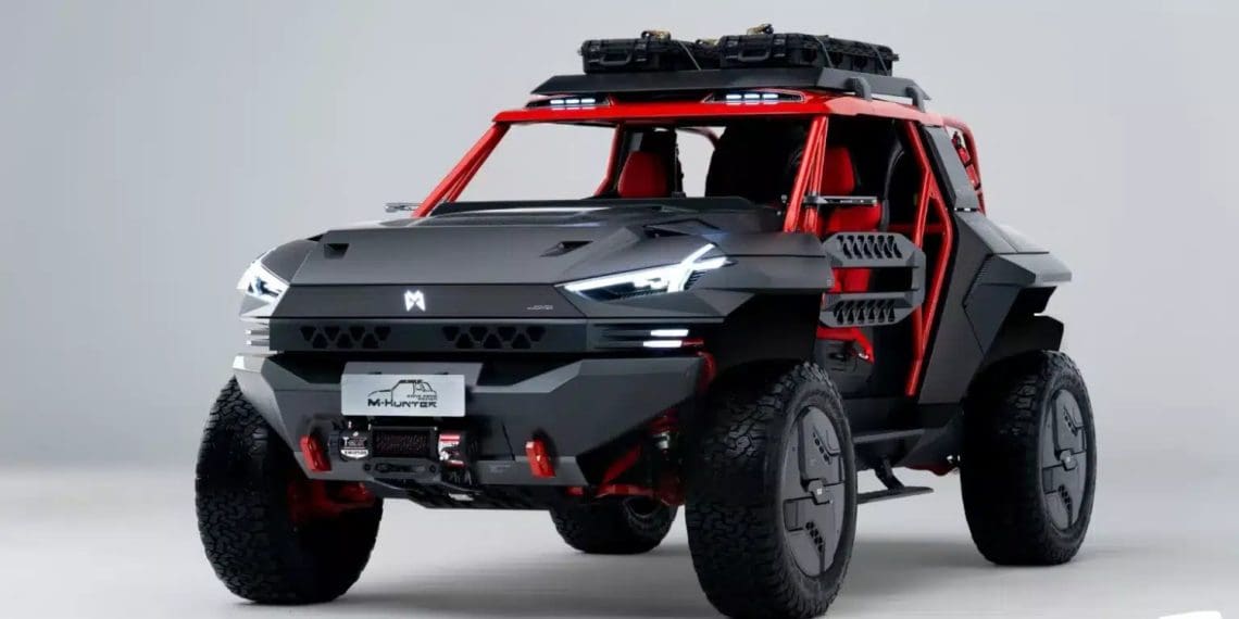 M-Hunter é o novo todo-o-terreno radical da Dongfeng Motor