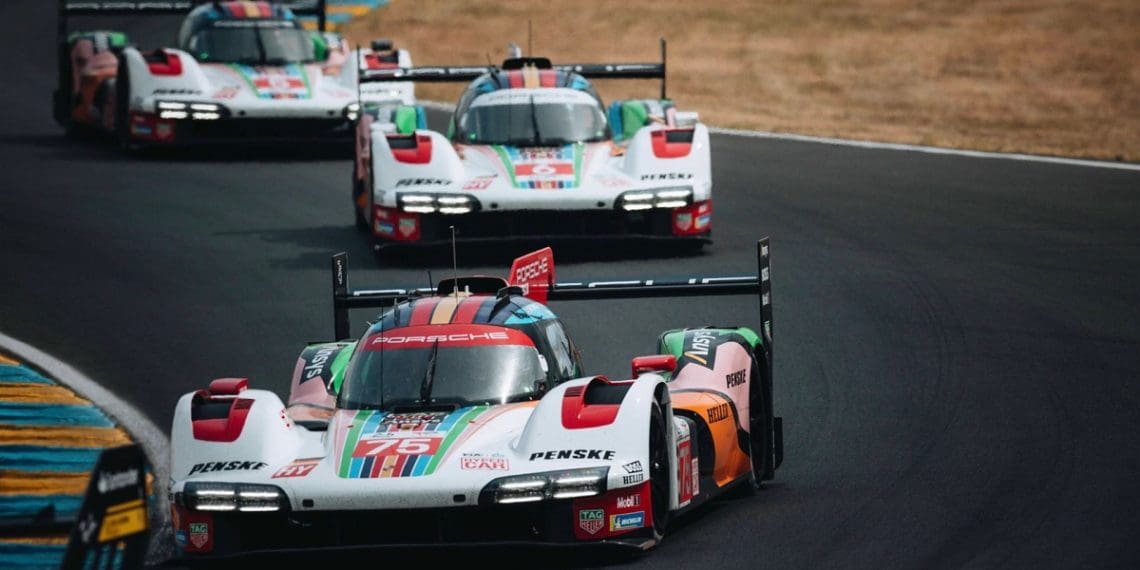 Porsche Penske Motorsport visa três carros em Le Mans
