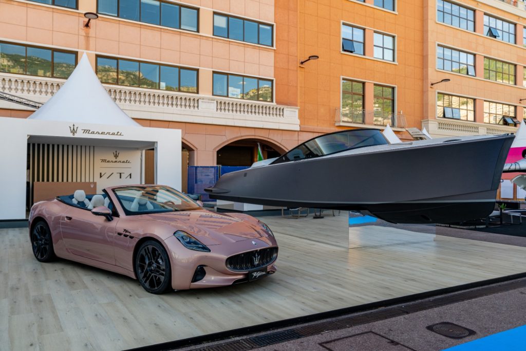 Maserati mostra o Tridente no Mónaco Yacht Show