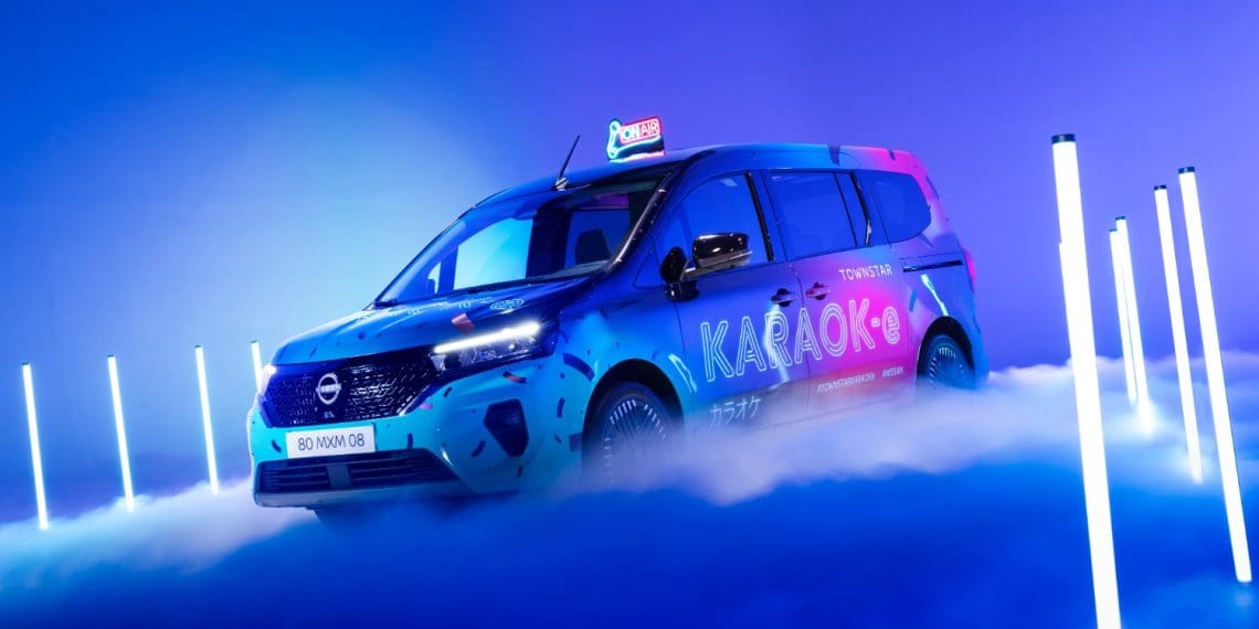 Nissan Townstar 100% elétrica ganha versão Karaok